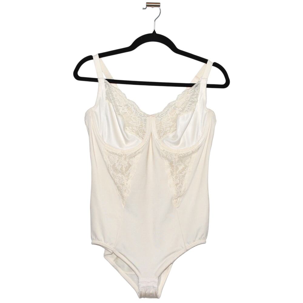 Maidenform Firm Control Shapewear Lace-Trim Body Shaper Bodysuit 38C